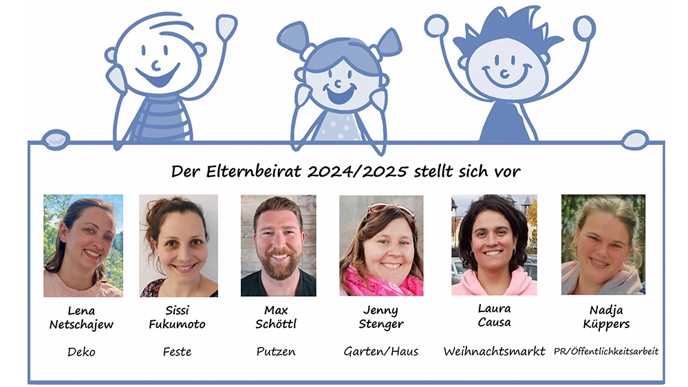 Elternbeirat des Montessori Kinderhaus und Kinderhäuschen 2024/2025